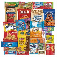 Snacks Box Variety Pack 50 Count Care Package 0.71 Ounce Pack of 50