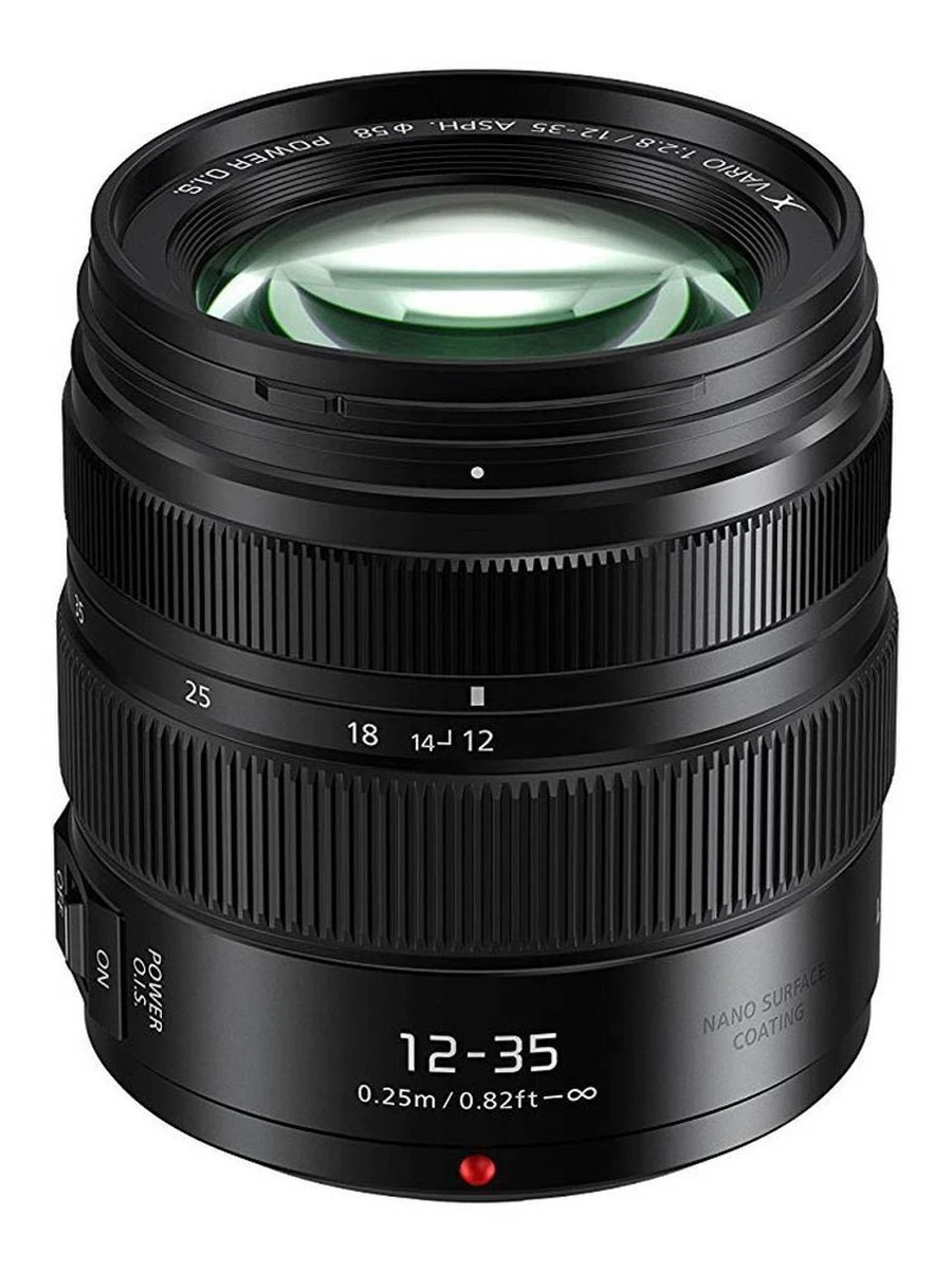 Panasonic LUMIX G X Vario 12-35mm Focal f/2.8 Camera Lenses for