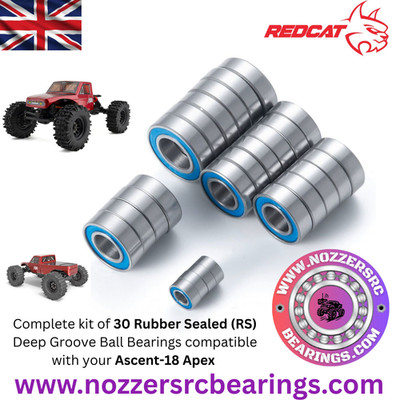 Redcat Racing Ascent-18 Apex kompletter Lagersatz