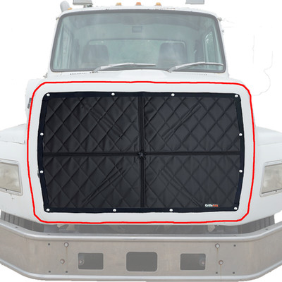 Winter Grille Cover: Fits 1988-1996 Ford L9000/8000 (AEROMAX 106) (PN: 8896)