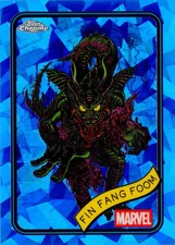 Topps Chrome Marvel Sapphire 2025 | Fin Fang Foom | 53
