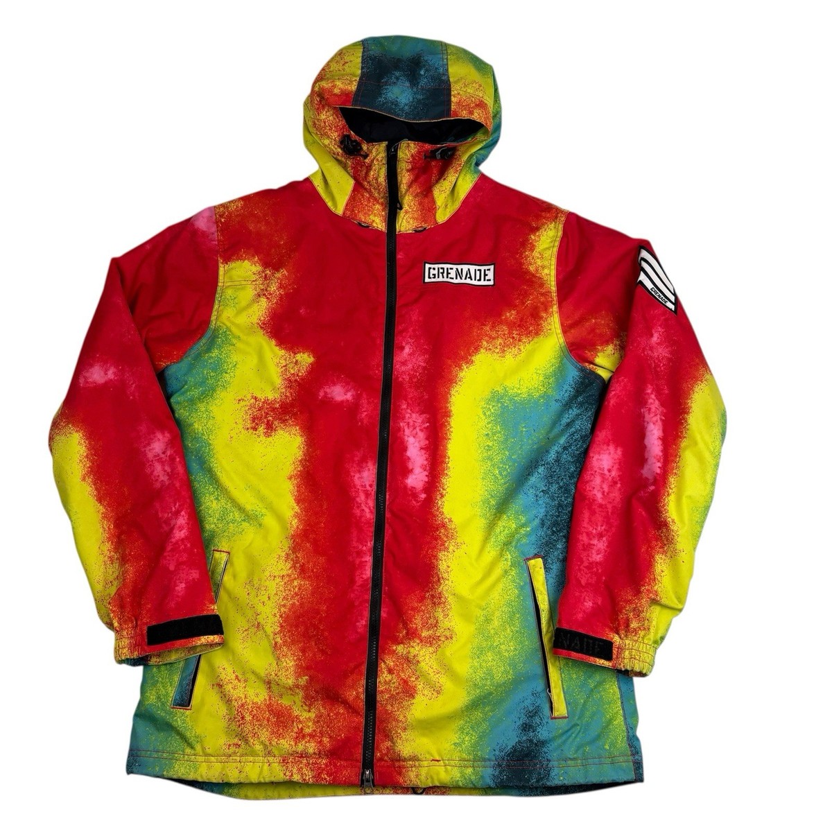 Grenade Logistics Snowboarding Jacket Men's Size Medium Thermal