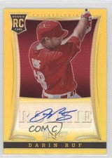 2013 Panini Select Rookie Auto Gold Prizm 10/25 Darin Ruf #226 ok2