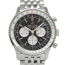 Breitling Navitimer B01 Chronograph 46 AB0127211B1A1 Black/Silver Men #W1559