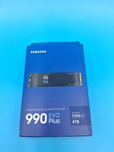 SAMSUNG 990 EVO Plus 4TB PCIe NVMe M.2 2280 Internal SSD MZ-V9S4T0B/AM - New