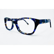 Muse Eyeglass Frames Womens Blue Tortoise Wit...