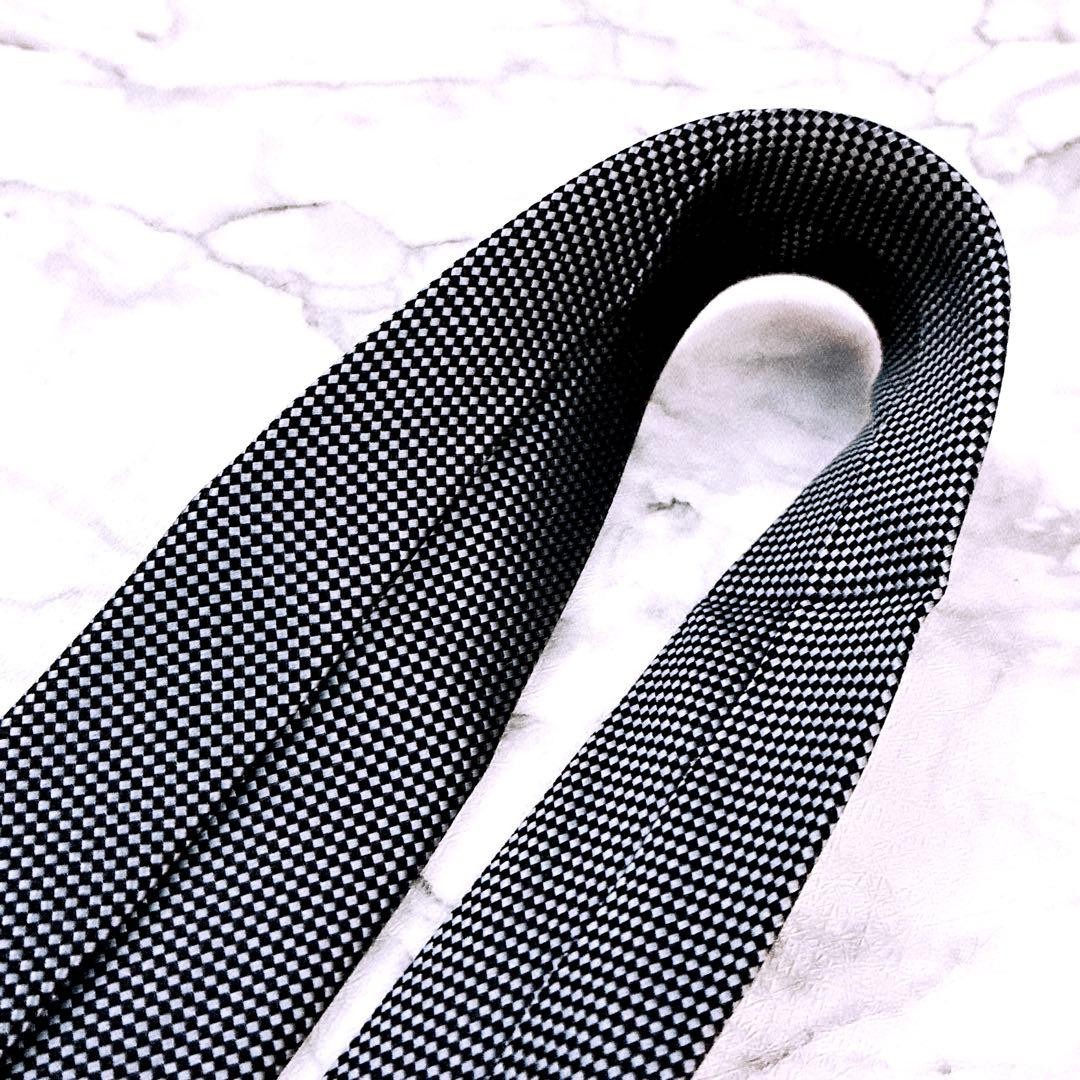 Hermes Micro Dot Pattern Solid Gunmetal Ties & Ap… - image 10