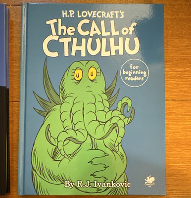 H.P. Lovecraft Lot 2 HC Graphic Books: Call of Cthulhu + Dagon Beginning Readers