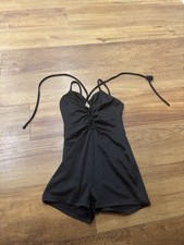 Black Dazign Lycra Jumpsuit XS