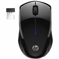HP X3000 Black G3 Wireless Mouse 1600 DPI optical sensor USB Nano Receiver