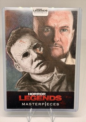 Horror Legend Masterpiece 1/1 Triple Panel of Michael Myers and Dr. Loomis