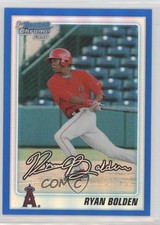 2010 Bowman Draft Chrome Picks Blue Refractor 185/199 Ryan Bolden #BDPP85 7a4