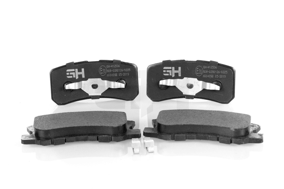 Fits AUTO-GH GH-412536 HAM PADS. REAR MITSUBISHI PAJERO 01- OUTLANDER ⭐UK Stock⭐