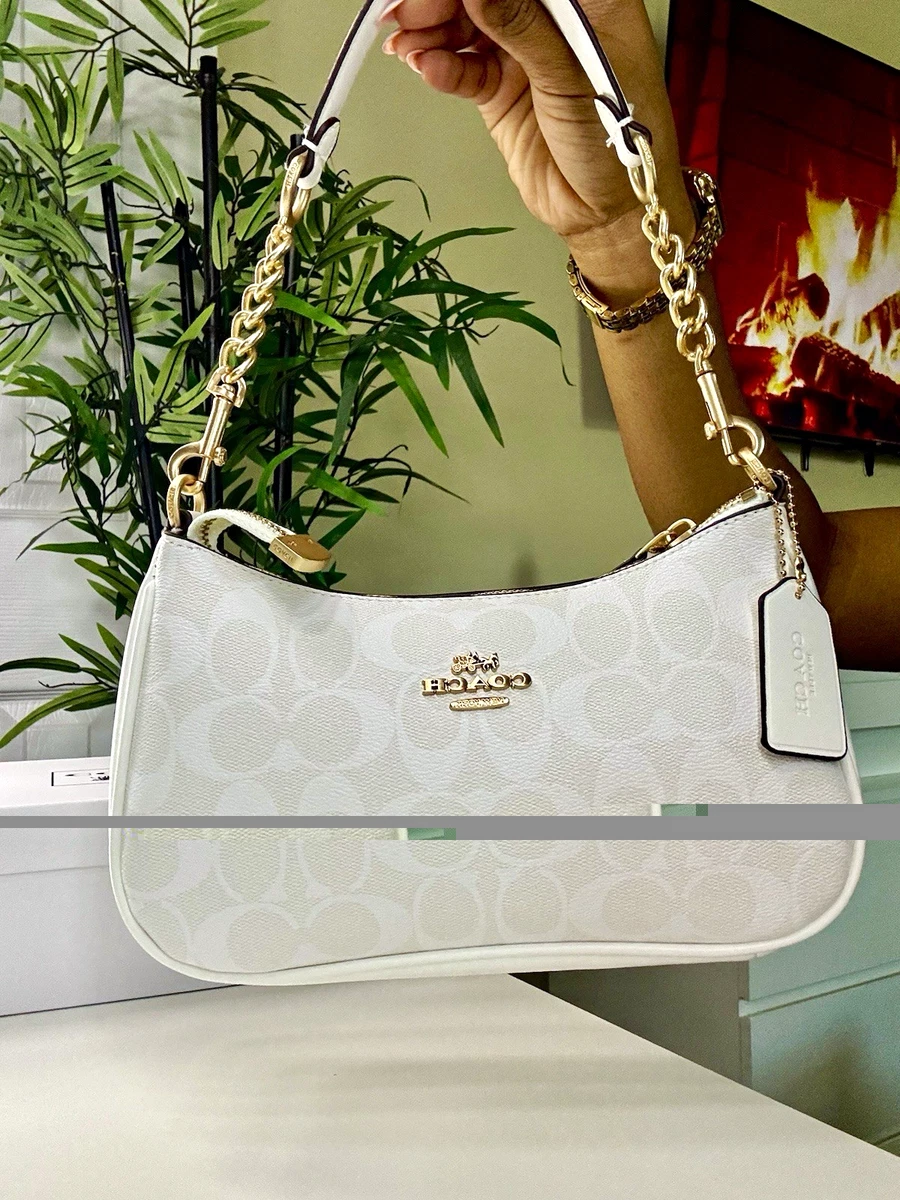 Coach Shoulder Bag White Bags & Handbags for Women for sale | eBay