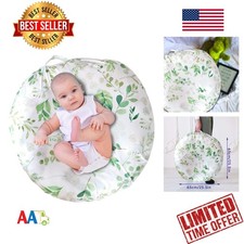 Baby Lounger Cover 25.59x25.59 Green Leaf Reusable Washable Slipcover