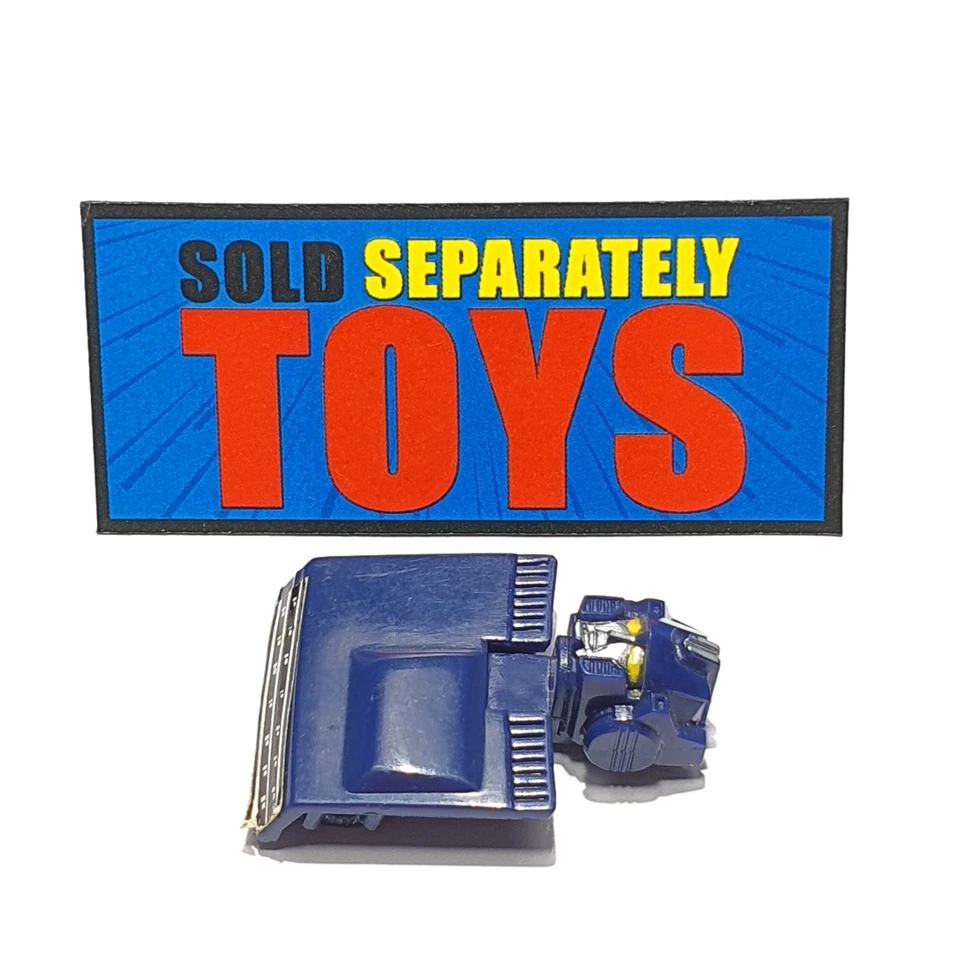 Transformers G1 Skids HEAD & CHEST PLATE piece original Hasbro Blue part - Image 4 of 4
