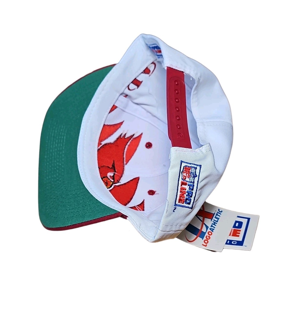 New Vintage 90’s Logo Athletic NFL Pro Line AZ Cardinals Sharktooth Snapback Hat