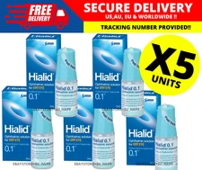 5 X 5ml Japan Santen Hialid 0.1% Sodium Hyaluronate Ophthalmic Solution Eye Drop