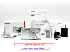 Sony Cyber-Shot DSC-W830 20.1MP 8x Optical Zoom Digital Camera Silver