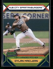 2025 Hub City Spartanburgers Dylan Maclean RC Rookie Rangers Minor League