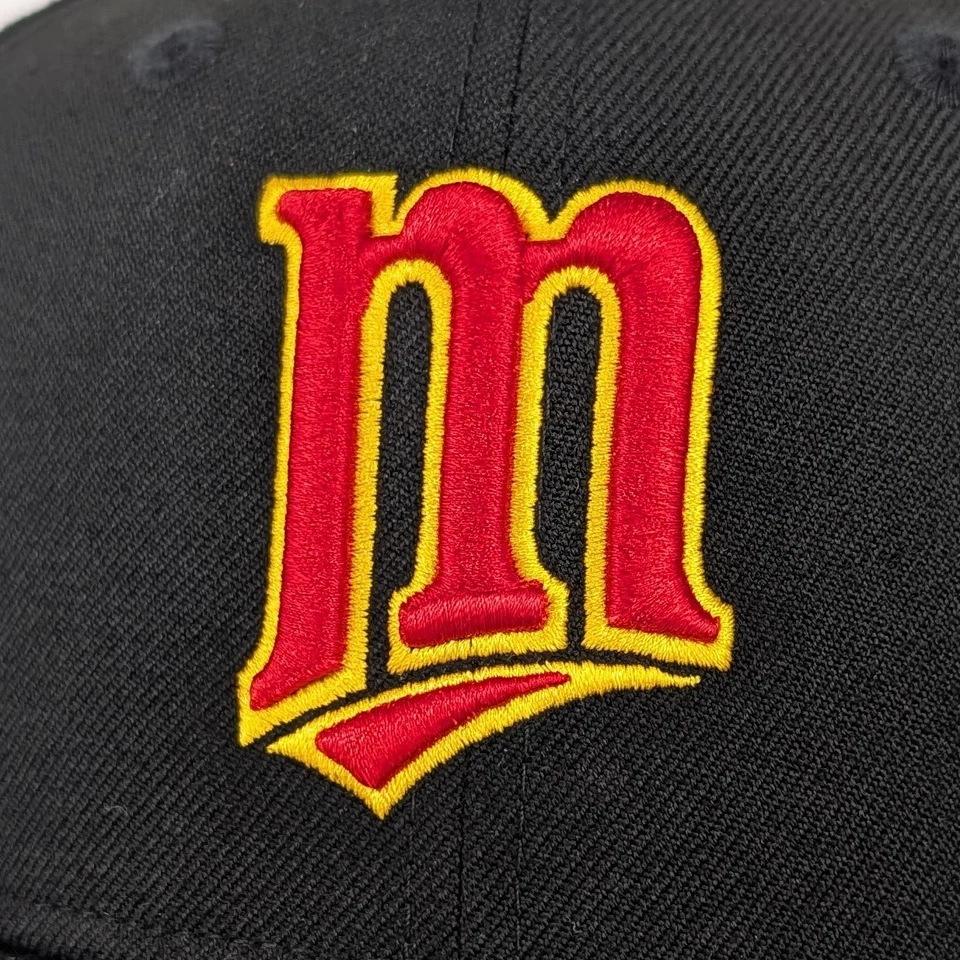 Minnesota Twins New Era 59Fifty Sombrero Ajustado Serie Mundial 30 Aniversario 7 7/8 Lana Foto 4 de 4