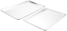 Nordic Ware Naturals Extra Large and Half Sheet Set - USA Made Aluminum