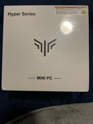 Hyper Mini PC Black Silver Intel Celeron 8GB 32GB RAM 128GB SSD 1TB Storage