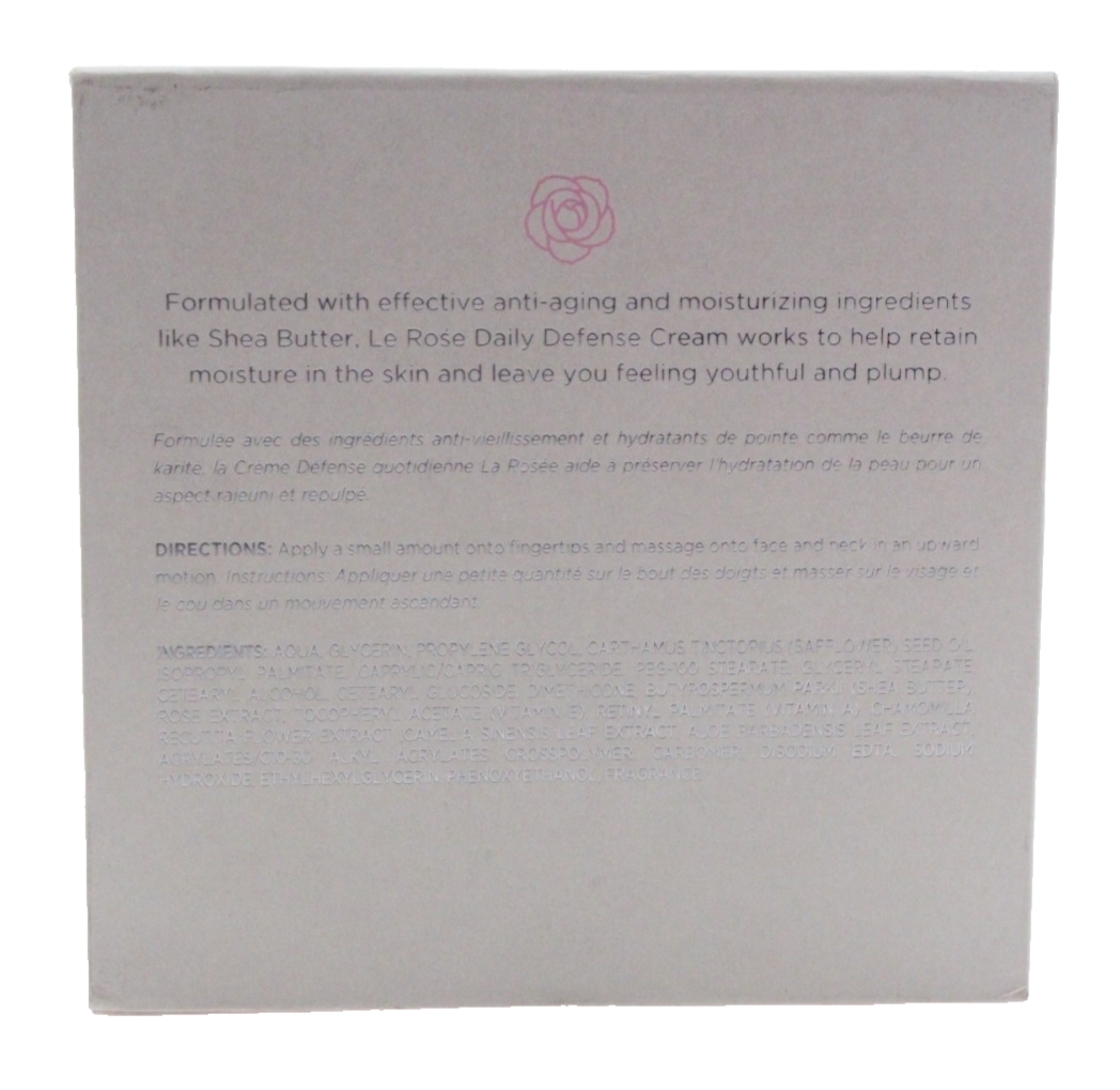 NEW - Pearl de Flore Le Rose Daily Defense Cream - 50g/1.76oz | eBay