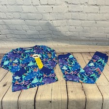 Little Geeks Trilogy Co Ghost Camp Bamboo Pajamas Sz: 5/6 NWT