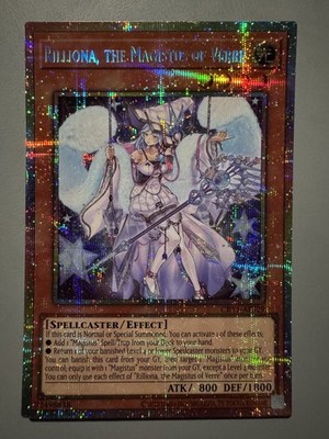 YUGIOH RILLIONA THE MAGISTUS OF VERRE ASIA ENGLISH CR11-AES29 PSER (1ST RUN)