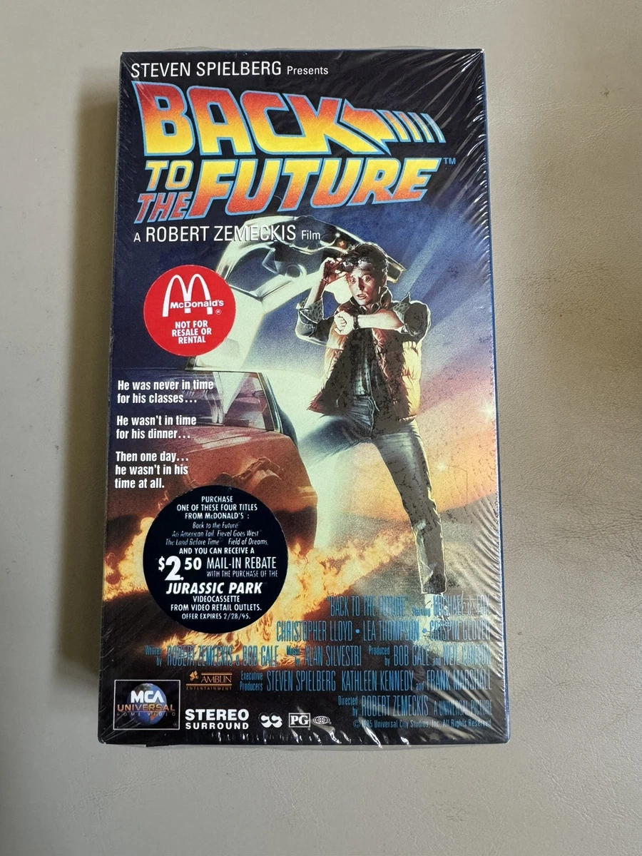 Back to the Future (1985 film) VHS Tapes for sale | eBay