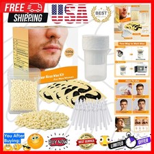 Nose Wax Kit for Men  Women  100g Wax, 30 Applicators 15-20 Uses  Painless...