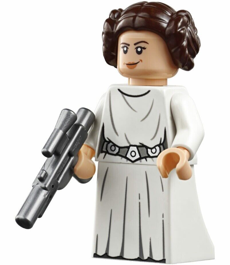 LEGO Star Wars Princess Leia Organa Minifigure White Dress 75244 SEALED IN BAG!