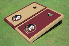 Florida State University Alternating Border Cornhole Boards