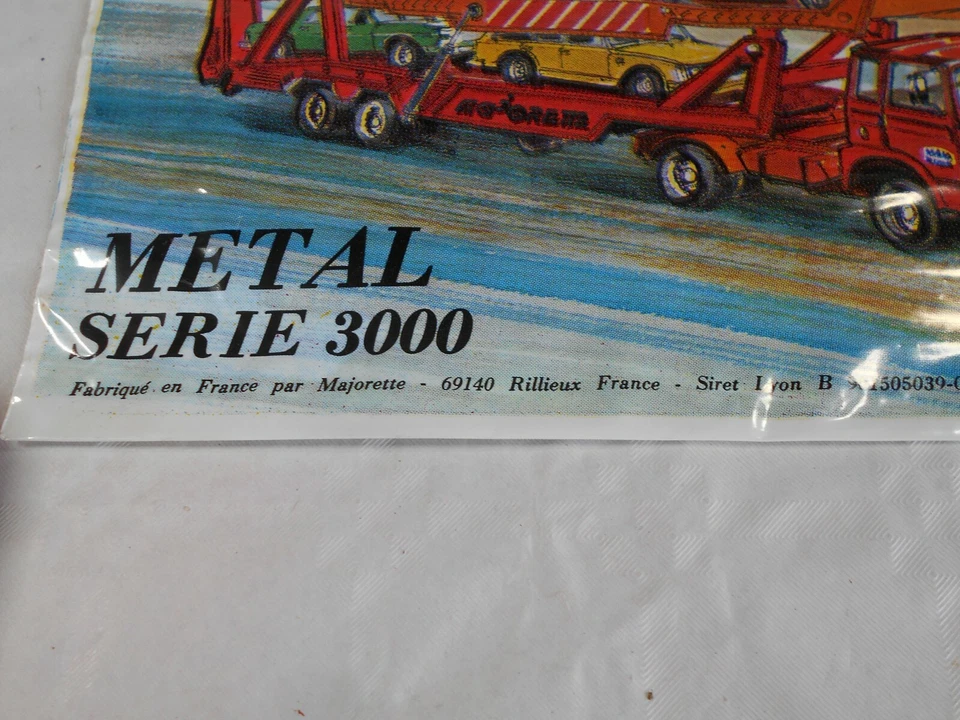 majorette models vintage plastic bag 3000 series trucks and lorrys old stock 80s - Image 2 of 4