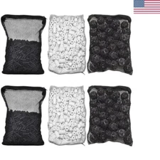 Premium Aquarium Filter Media: Activated Carbon, Bio Balls & Ceramic Rings Duo