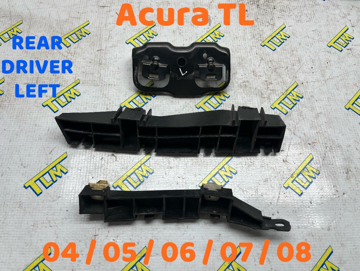 Acura TL REAR Bumper Spacer Brackets DRIVER LEFT Tail Plastic 04