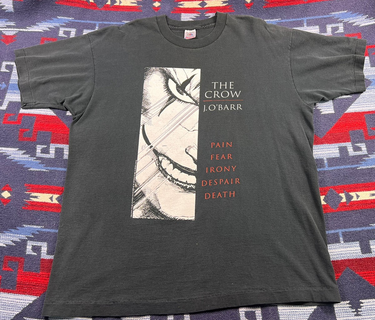 VTG 1994 The Crow Comic Book J O'barr Movie Promo Tee Shirt VTG 1994 The Crow Comic Book J O'barr Movie Promo Tee Shirt