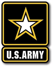 US ARMY MILITARY CAR TRUCK 5.5" x 4" HIGH QUALITY STICKER DECAL 3M USA MADE