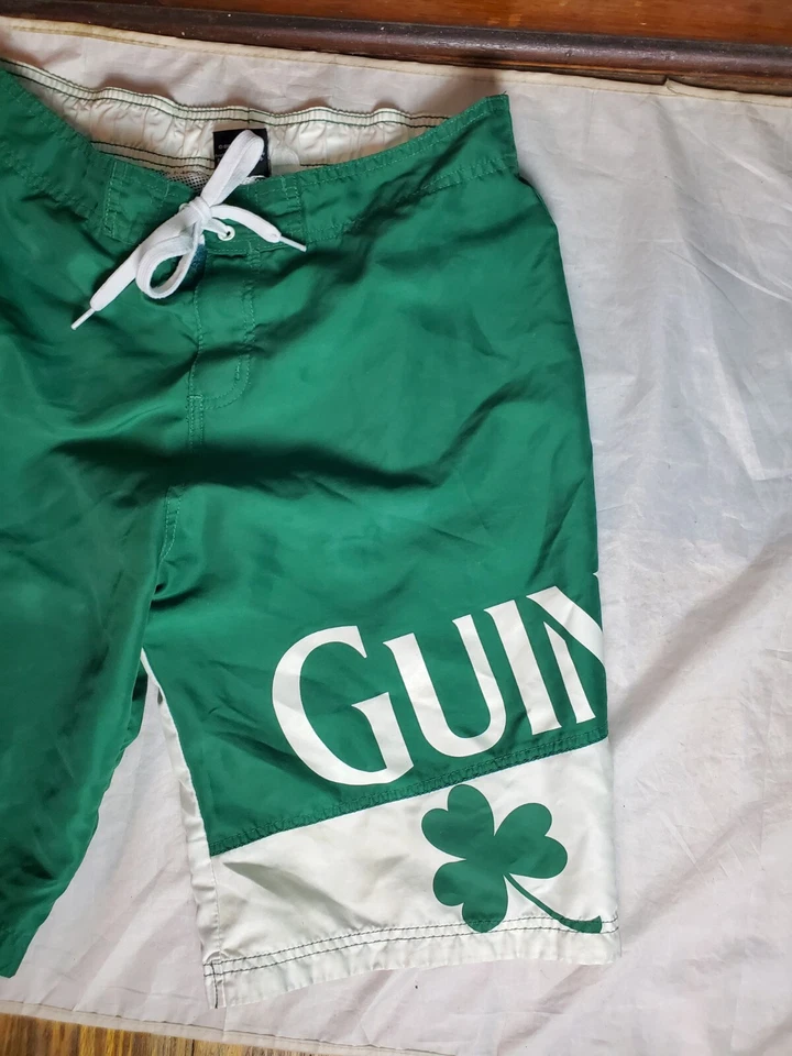 Traje de baño Guinness Beer tabla de nadar bañador corto para hombre talla grande L hecho en EE. UU. Foto 4 de 4