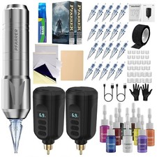 PROFESIONAL Maquina De Tatuaje Kit Para Tatuar Tattoo Rotativa Pluma