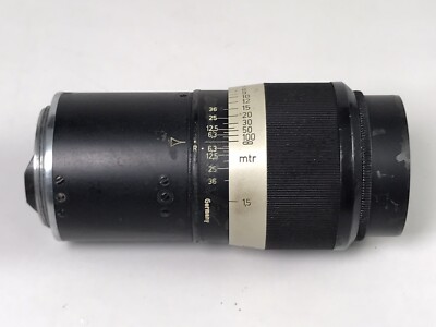 Leitz Leica Focusing Mount for 13.5cm Hektor f4.5 Lens Black Paint Brass
