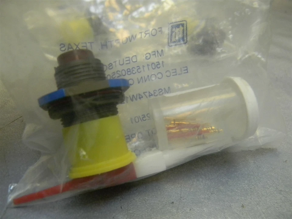 TTI DEUTSCH MS3474W12-10P Circular MIL Spec Connector 10P SZ 12 Lot of 3 - Image 4 of 4