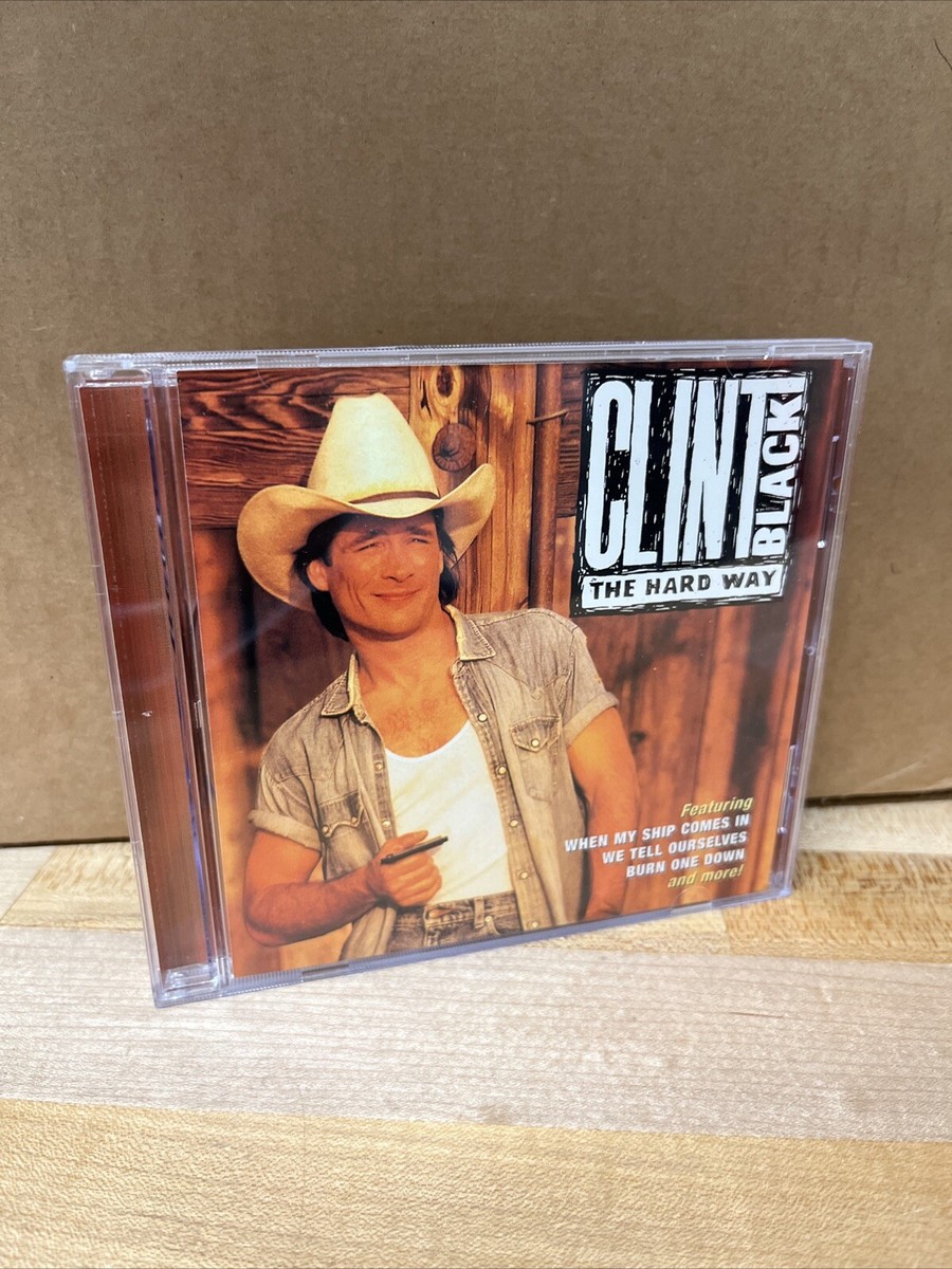 その他 Clint [CD] Clint Black The Hard Way CD 2001 BMG Buying Time, Burn One Down EX