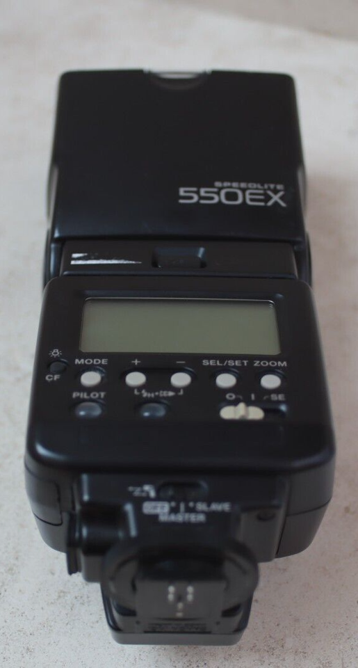 Flash Canon Speedlite 550EX ETtl Ettl eBay