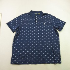 Polo Ralph Lauren Shirt Mens XL Short Sleeve Lightweight Blue Classic Fit