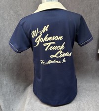 Vintage King Louie Bowling Shirt Women  s Named Polyester Size 36