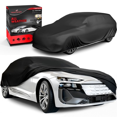 Abdeckplane Auto All Weather, Autoplane Vollgarage Größe 4 Kombi schwarz
