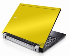 YELLOW Vinyl Lid Skin Cover Decal fits Dell Latitude E4310 Laptop