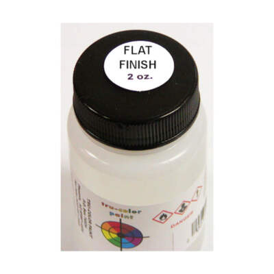 FLAT Finish 2-oz bottle (Airbrush-ready) Tru-Color Paint